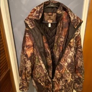 Game Winner 2 in 1 jacket Timber Pattern 3XL Great Condition!